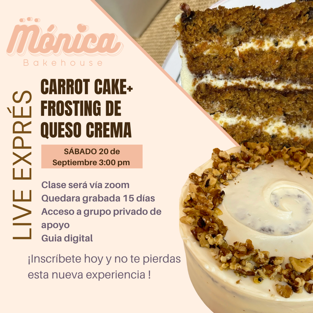 Live Expres Torta de Zanahoria