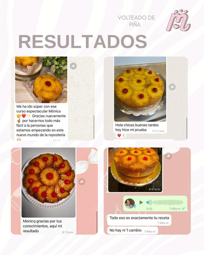 Curso Online de Volteado de Pina y Porciones